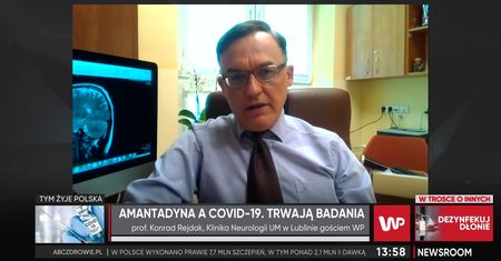 Prof. Rejdak wyjaśnia, jak działa amantadyna