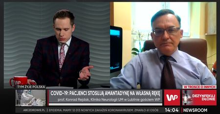 Prof. Rejdak komentuje wystawianie e-recept na amantadynę