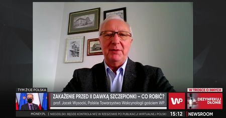 Zakażenie przed szczepieniem - co robić? Prof. Wysocki odpowiada