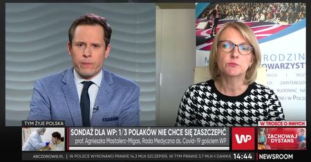 Prof. Mastalerz-Migas o możliwości mieszania dwóch dawek szczepionek przeciwko COVID-19