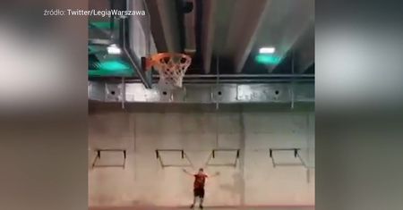 #dziejesiewsporcie: LeBron James z Legii Warszawa