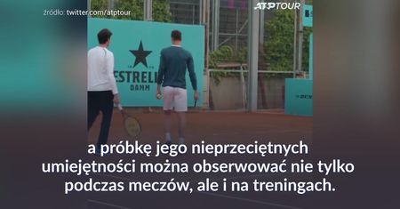 #dziejesiewsporcie: Tak się bawi Hubert Hurkacz. Wszystko "na luzie"