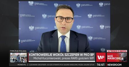 Szczepienia w PKO BP. Prezes ARM o wynikach kontroli