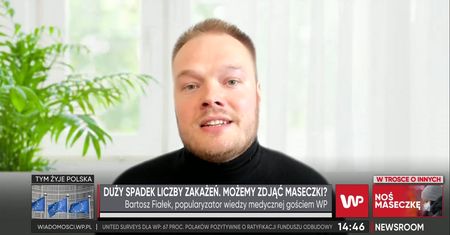 Koronawirus. Nareszcie precz z maseczkami? Dr Fiałek wyraził zdecydowaną opinię