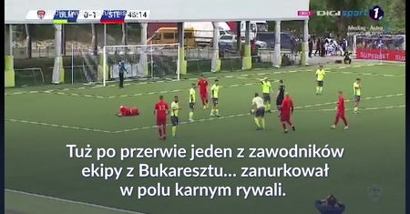 #dziejesiewsporcie: Sędzia nabrał się na jawne oszustwo