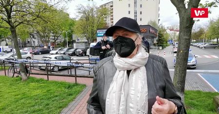 Atak nożownika i strzały na Gocławiu. "Napastnik miał krew na rękach aż po łokcie"