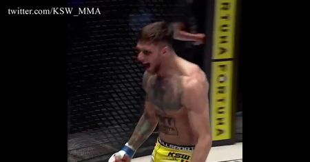 Łooooooooooo!!! Co za nokaut na KSW 60!