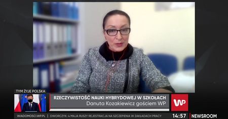 Dyrektorka podstawówki o nauczaniu hybrydowym. Oto jego powody