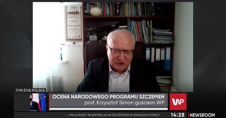 Prof. Simon o płatnej opiece medycznej osób, które nie chciały się zaszczepić przeciwko COVID-19 i zachorowały