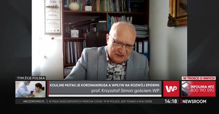 Mutacja indyjska w Polsce. Prof. Simon