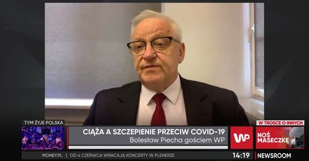 Bolesław Piecha spytany o szczepienia przeciw COVID-19 dla kobiet w ciąży. "Nie chcę rekomendować"