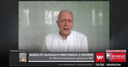 Dr Sutkowski o fali epidemii jesienią pod znakiem wariantu Delta