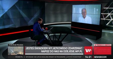 Kazik z maską tlenową na twarzy. Sutkowski: będę bardzo powściągliwy w komentarzu