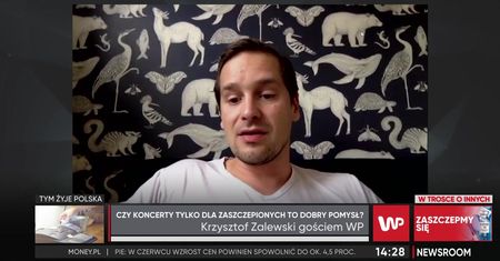 Zalewski o koncertach dla zaszczepionych. "To przerzucanie odpowiedzialności"