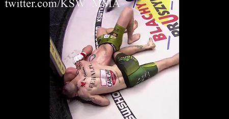 KSW 61. Żelazny uścisk Niedźwiedzia. Tak udusił rywala