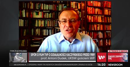 Ma być film o Kaczyńskim. Prof. Dudek: Takich osób było około tysiąca