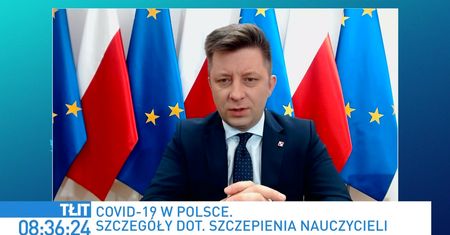 Szczepienia na COVID. Michał Dworczyk odpowiada Sławomirowi Broniarzowi