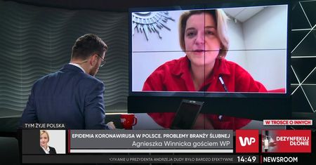 Winnicka: Znam parę, która przekładała ślub przez pandemię dwa razy. Nie pobrali się