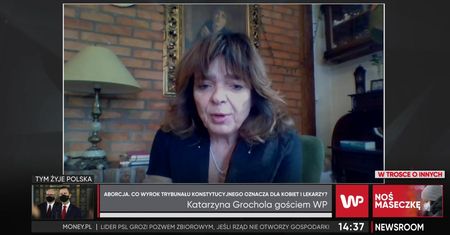 Czy aborcja to temat zastępczy? Mocne słowa Grocholi