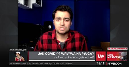 Dr Karauda o spustoszeniach w płucach po przebyciu COVID-19