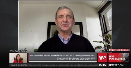 Powrót do szkół. Szef ZNP Sławomir Broniarz o starszych dzieciach