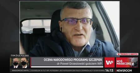Dr Grzesiowski o szczepieniu ozdrowieńców