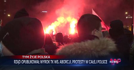 Aborcja w Polsce. Protesty po opublikowaniu orzeczenia TK