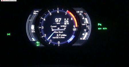 Lexus LC 500 5.0 V8 464 KM (AT) - pomiar zużycia paliwa