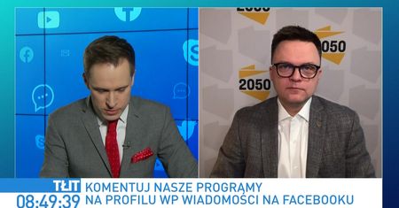 Jarosław Kaczyński zachwala Daniela Obajtka. Szymon Hołownia komentuje