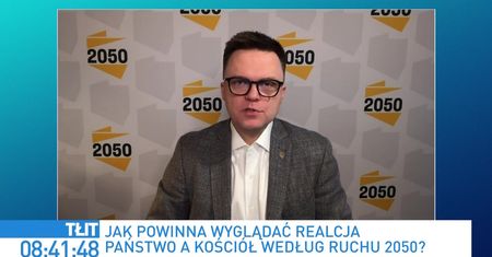 Szymon Hołownia o tym, jak powinna wyglądać relacja państwo a Kościół