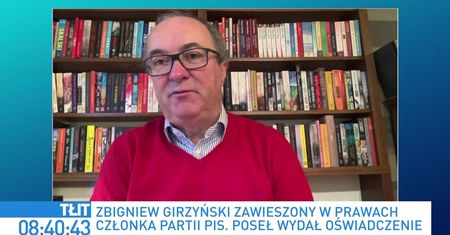 Włodzimierz Czarzasty ostro o sprawie Zbigniewa Girzyńskiego: potępiam tego typu zachowania