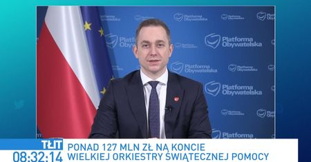 TVP o WOŚP 2021. Cezary Tomczyk: to niebywały skandal