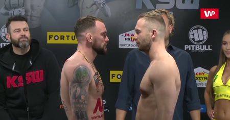 "Klatka po klatce" (on tour). Oficjalne ważenie przed walką Michalski - Rakas na KSW 58