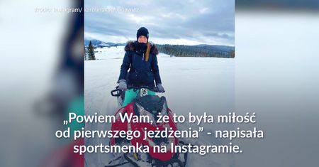 #dziejesiewsporcie: co za wyznanie Karoliny Kowalkiewicz! "Miłość od pierwszego jeżdżenia"