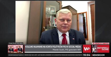 Marek Suski o przejęciu jego skrzynki mailowej: Na tym mailu były informacje dotyczące mojej pracy