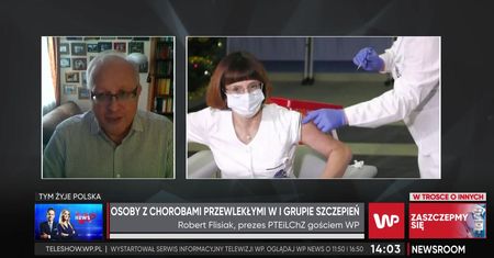 Prof. Robert Flisiak: szczepionki minimalizują zakaźność wirusa, ale jej nie eliminują