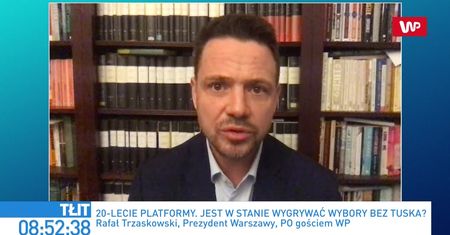 Rafał Trzaskowski zdumiony słowami Grzegorza Schetyny o Donaldzie Tusku