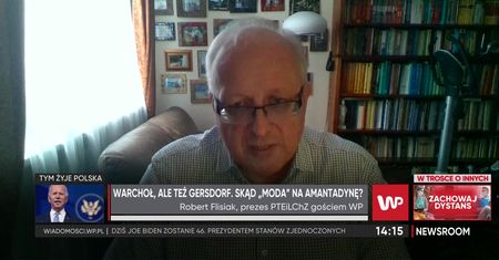 Prof. Flisiak o leczeniu COVID-19 amantadyną