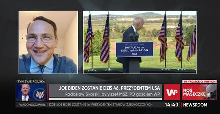 Joe Biden dogada się z Andrzejem Dudą? Sikorski: będzie miał pod górkę