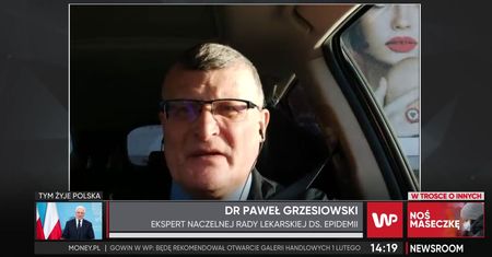 Dr Grzesiowski o seniorach, którzy stoją w kolejce do rejestracji na szczepienia