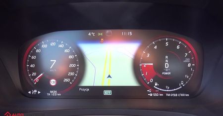 Volvo S90 2.0 T8 Twin Engine 390 KM (AT) - acceleration 0-100 km/h