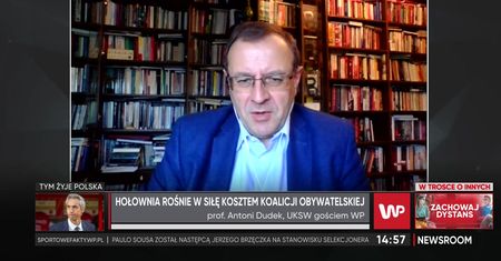 Transfer Joanny Muchy. Prof. Antoni Dudek: Hołownia ma więcej jedynek na listach