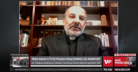 Isakowicz-Zaleski o wyroku ws. odłączenia Polaka od aparatury