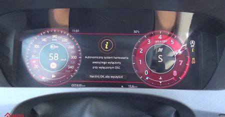 Jaguar F-Pace SVR 5.0 V8 550 KM (AT) - acceleration 0-100 km/h