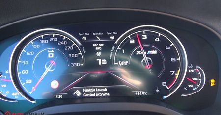 BMW X4 M Competition 3.0 510 KM (AT) - acceleration 0-100 km/h