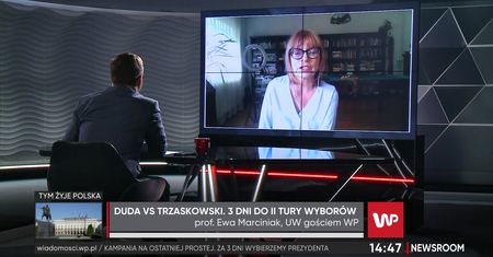 Wybory 2020. Profesor Ewa Marciniak: obaj kandydaci przejdą do historii jako niedebatujący