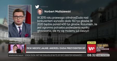 Wyniki wyborów 2020. Jarosław Gowin o słowach Kingi Dudy. Mówi o ideologii LGBT