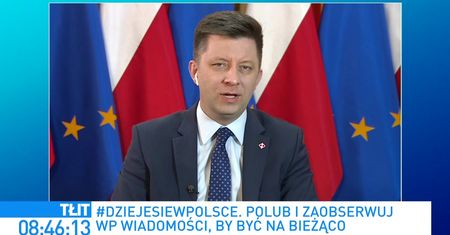 Krytyka KPRM w "Wiadomościach" TVP. Dworczyk mówi o nierzetelności w mediach