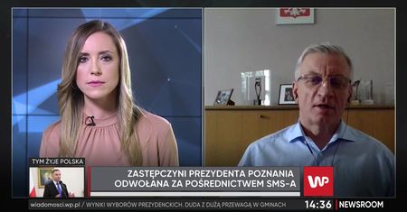 Prezydent Poznania zwolnił zastępczynię, poinformował ją o tym SMS-em. Mamy komentarz Jacka Jaśkowiaka