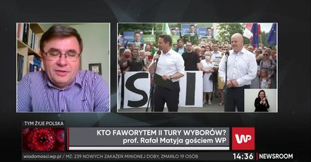 Wybory prezydenckie 2020. Prof. Rafał Matyja: II tura to będzie zupełnie nowa rozgrywka